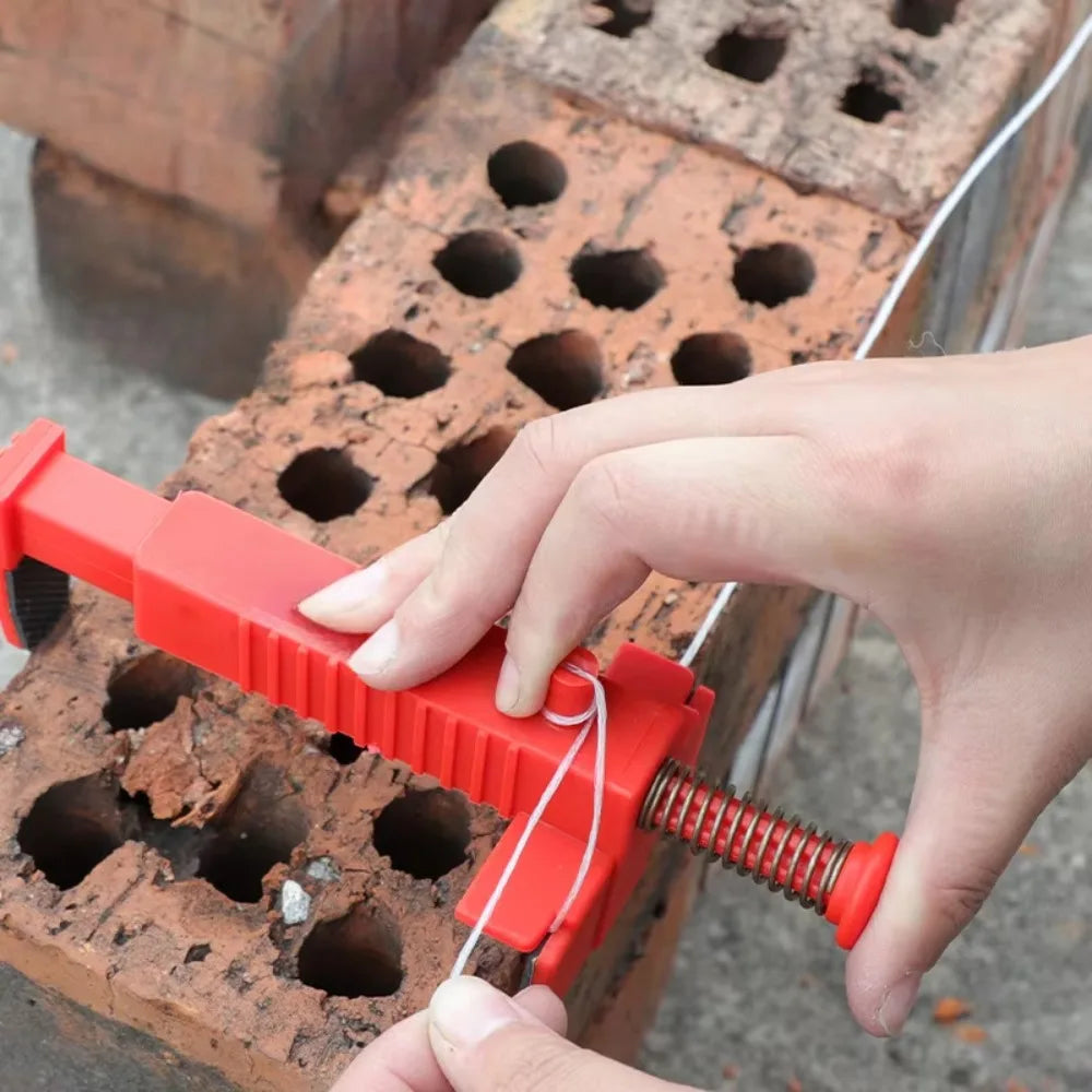 Bricklaying Tool Wire Frame Brick Liner Runner Construction Fixture for Wall Builder Building Measurement