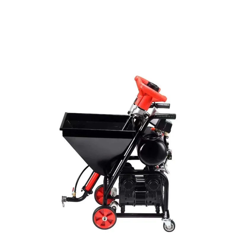 Construction Tools High Pressure Cement Grouting Spraying Plaster Machine Waterproof Grout Injection Pump with Air Compressor