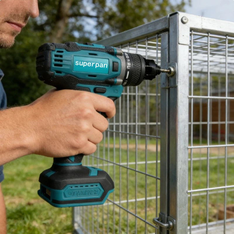 SuperPan 135N.m 0-3900IPM Brushless Cordless Impact Driver,Heavy-Duty Electric Screwdriver for Automotive&Construction,Bare Tool