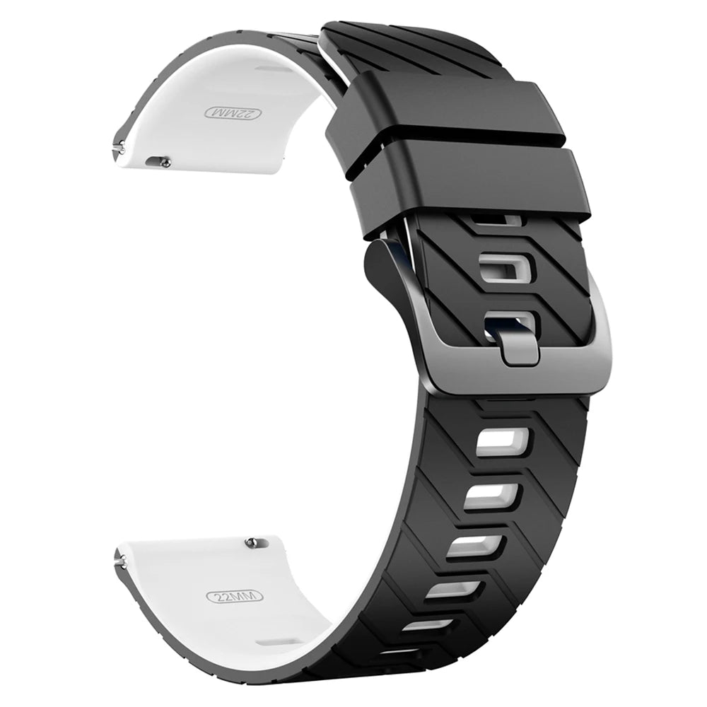 22mm Silicone Men Women Replace Watch Band For SUUNTO RACE 2 S/RUN /OCEAN/VERTICAL/5 PEAK/9 PEAK PRO DLC Bracelet Accessories