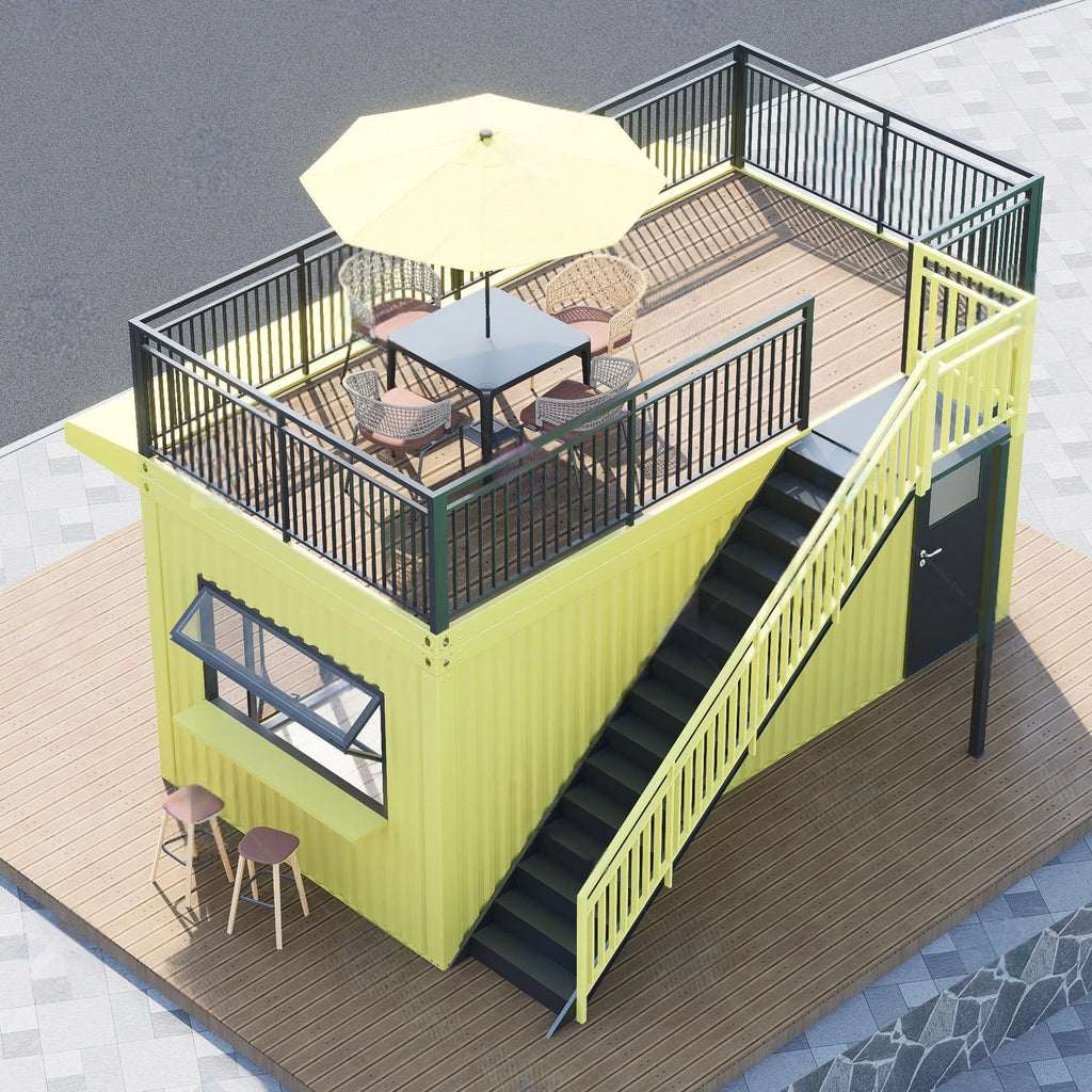 Container House 2 3 Bedrooms Luxury Mobile Living Villa Hotel 40FT 20FT Prefab Modular Expandable House