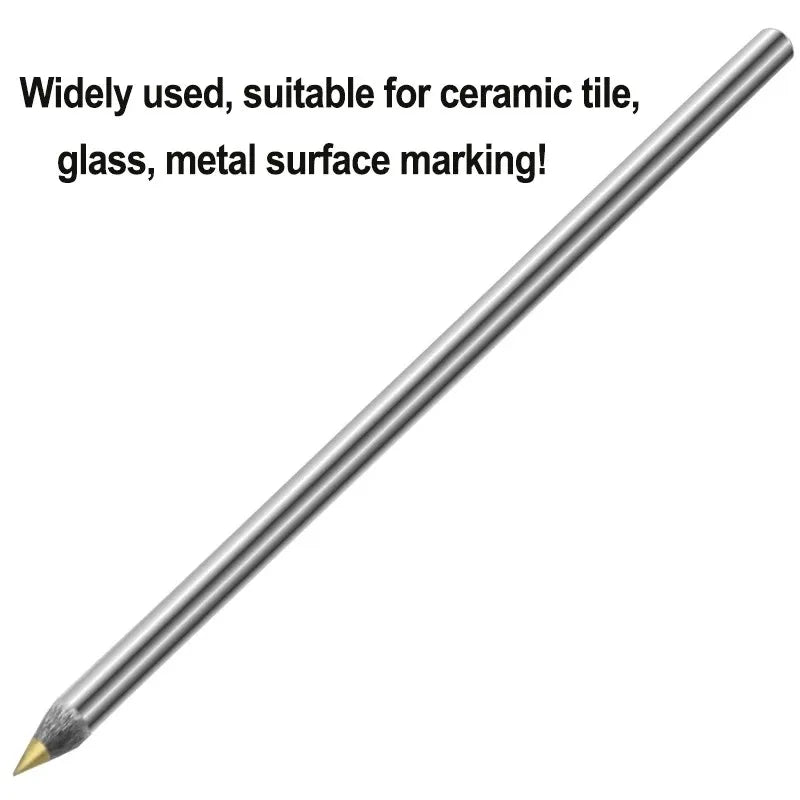 1Pcs Alloy Steel Carbide Scriber Glass Tile Cutter Hard Metal Lettering Pen Construction Ceramic Stainless Steel Marking Tool