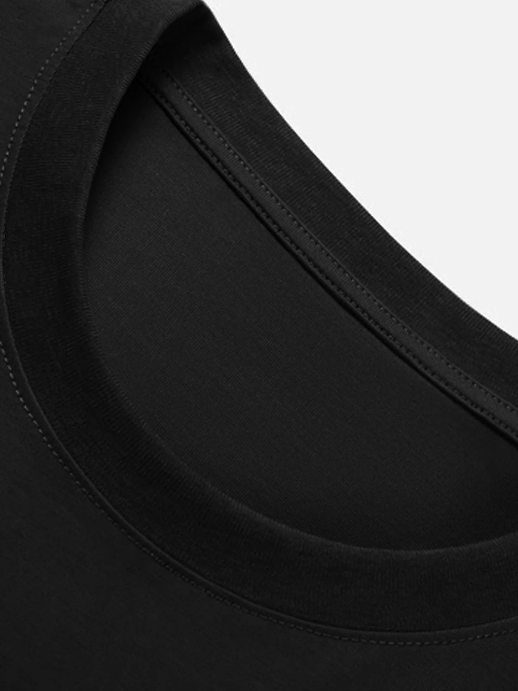 100% pure cotton men's long sleeved round neck loose Motorcycle Tpattern printed spring and autumn casual versatile T-shirt top