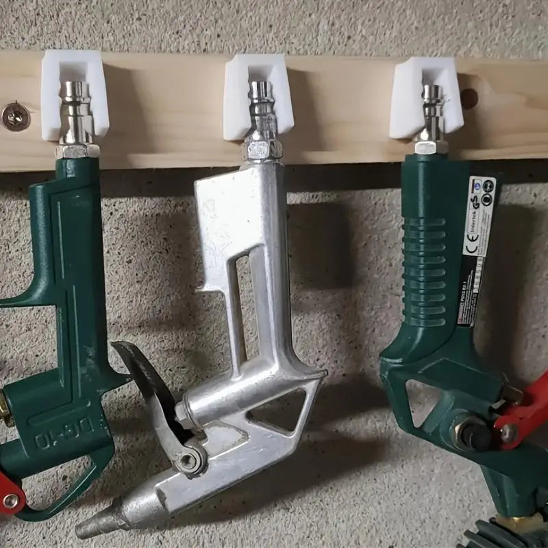 4Pcs/Set Pneumatic Tool Wall Mount Holder 3D Printed Air Tool Hanger Bracket For Garage Workshop Tool Storage Organizer