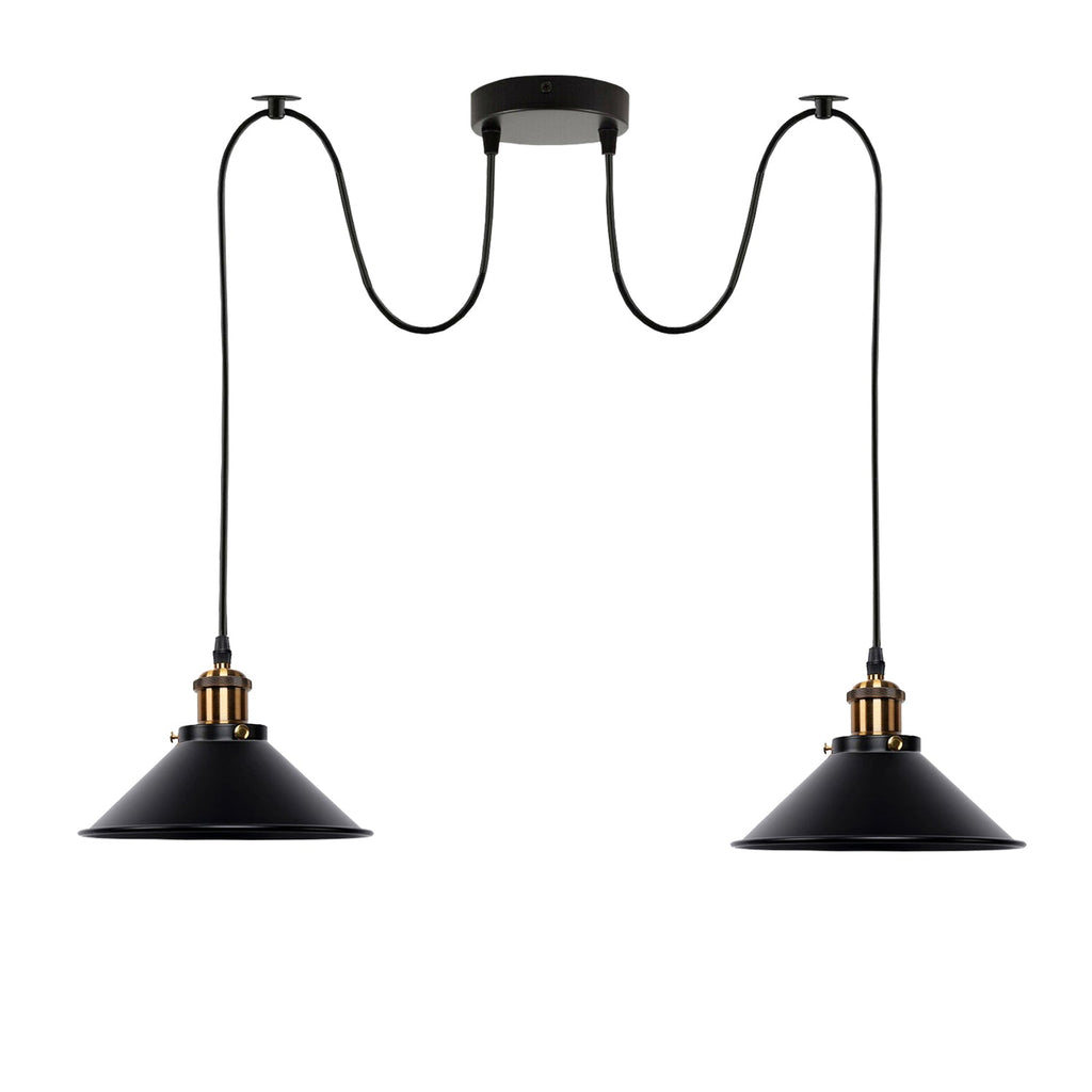 2 Head Vintage spider pendant light for Kitchen and Cafe ~3511