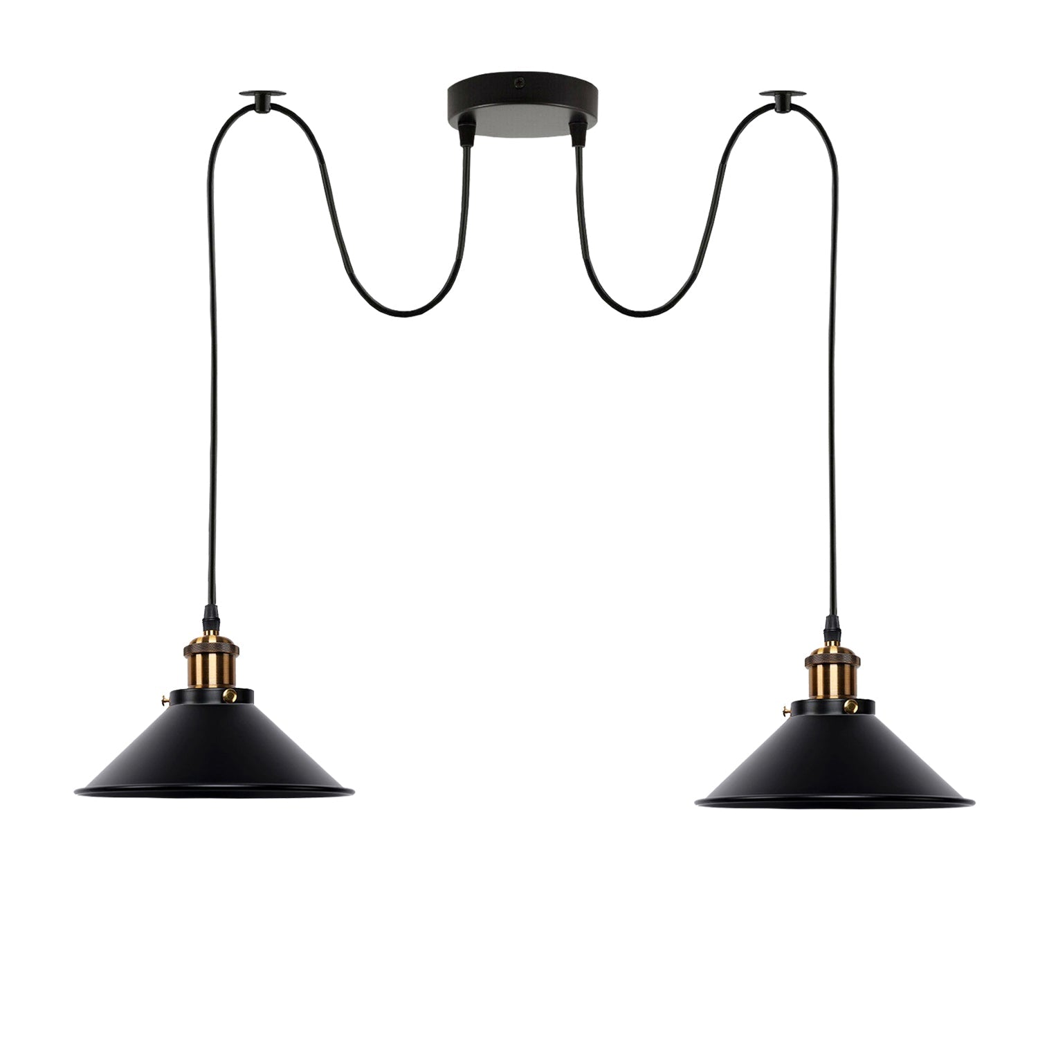 2 Head Vintage spider pendant light for Kitchen and Cafe ~3511