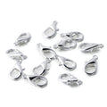 10pcs/lot Multiple Size Lobster Clasps Necklace Hooks Bracelets Connector Findings DIY Chains Jewelry Making Supplies Wholesale