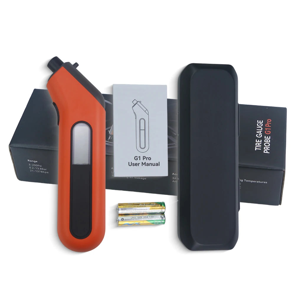 Portable Digital Tire Pressure Monitor SP AP 010Pro 21-1378KPa Battery Powered Tire Air Pressure Gauge For Car Motorcycle