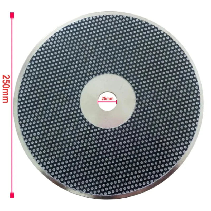 NEW Dental Diamond Disc Trimming Plaster Model on Model Cleaning Work Diameter 250mm (10 Inch) Inner 25mm/32mm Dentist Lab Tool