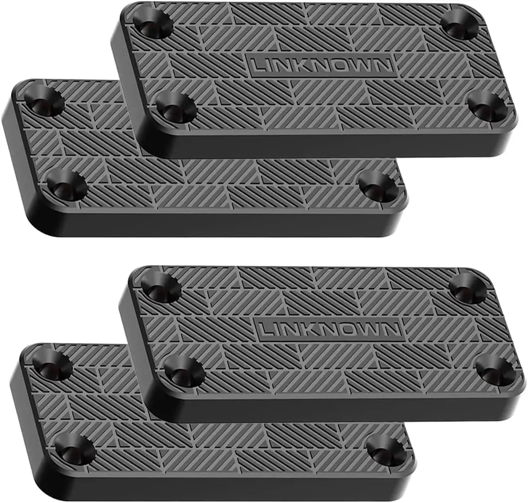 55 Lbs Magnetic Gun Mount for Car, Rubber Coated Firearm Holder for Pistols, Rifles, Safes, Desks
