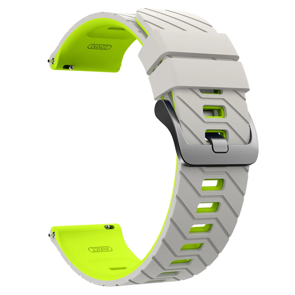 22mm Silicone Men Women Replace Watch Band For SUUNTO RACE 2 S/RUN /OCEAN/VERTICAL/5 PEAK/9 PEAK PRO DLC Bracelet Accessories