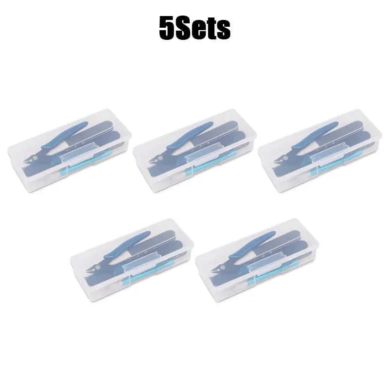 Complete Gunpla Model Tool Kit Essential Assembly Tools for Gundam Model Building with Professional Grade Supplies