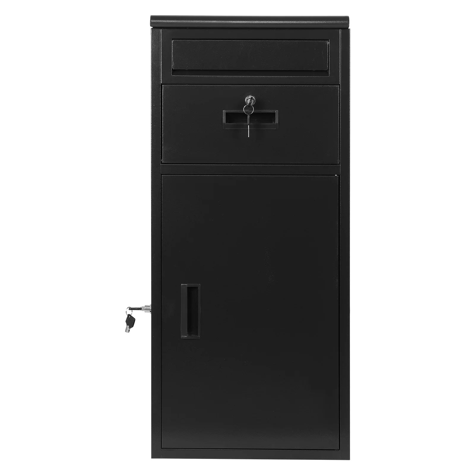 Package Delivery Box with Lockable Secure Anti-Theft Parcel Drop Boxes Rustproof Package Drop Container for Porch House Curbside
