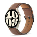 Retro Genuine Leather strap for Samsung Galaxy watch 7/FE/4/6/classic/5/5 pro 20mm 22mm band bracelet Huawei Gt 5-4-3-pro-2-2e