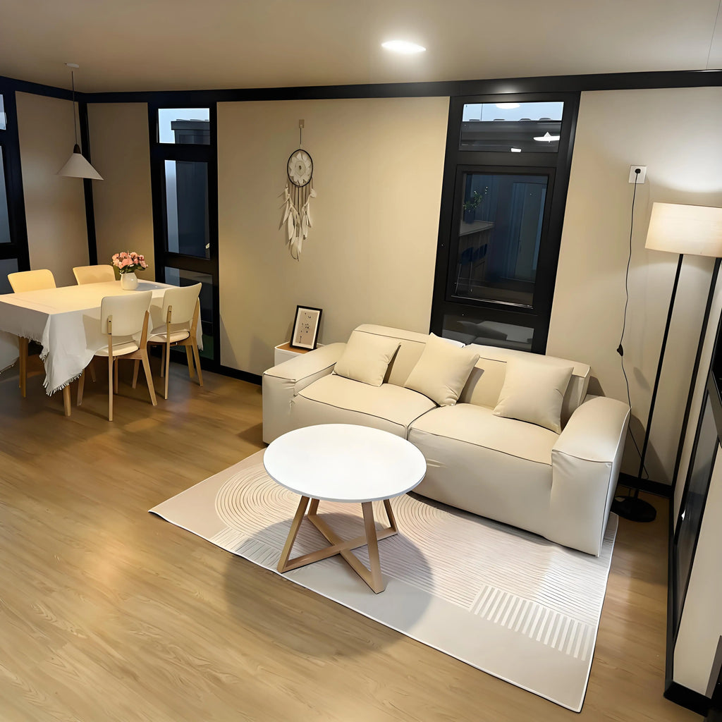Prefabricated Container House 2 Floor 40ft Expandable Foldable Container House, 2 Bedrooms Prefab Home