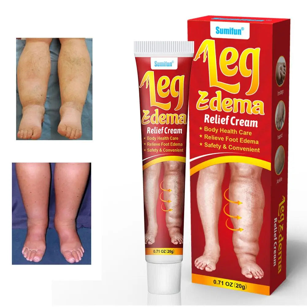 Refreshing Leg Massage Cream 20g Body Skin Care Ointment for Improving Appearance Smooth Foot Massage Plaster Relaxing Tool NEW
