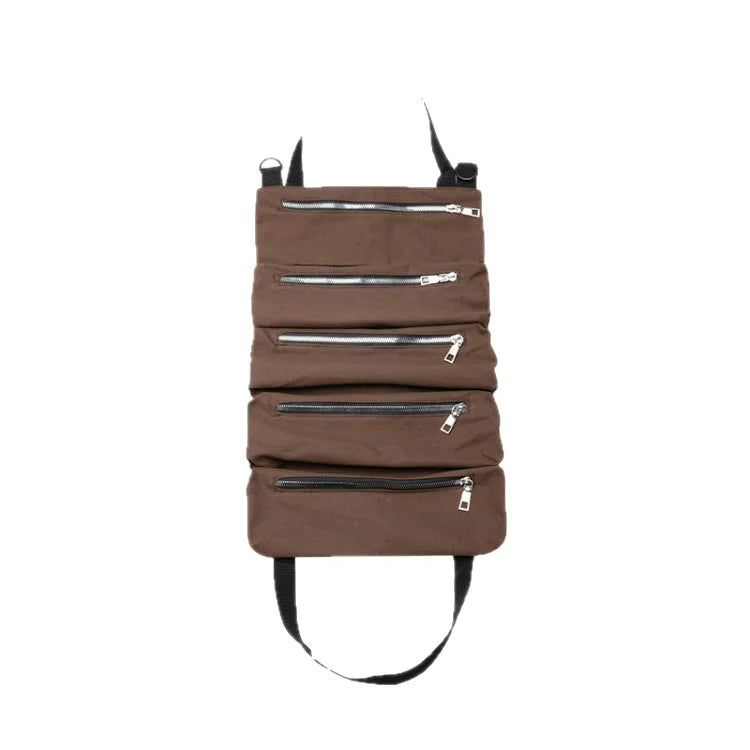 Multifunctional car seat back storage bag