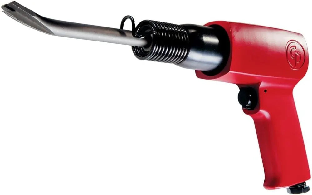 Air Hammer, 0.401" Round Shank, 3000 BPM, 2.64" Stroke, Pneumatic Tool for Welding & Construction