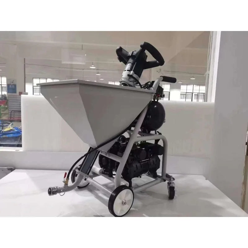 Construction Tools High Pressure Cement Grouting Spraying Plaster Machine Waterproof Grout Injection Pump with Air Compressor