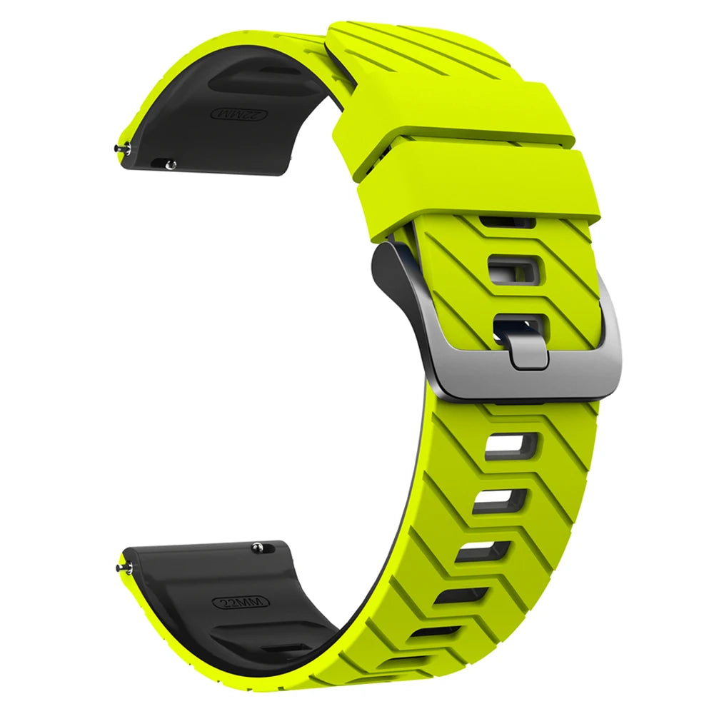22mm Silicone Men Women Replace Watch Band For SUUNTO RACE 2 S/RUN /OCEAN/VERTICAL/5 PEAK/9 PEAK PRO DLC Bracelet Accessories