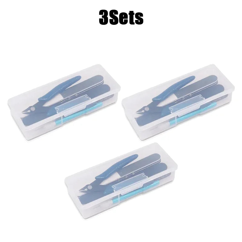 Complete Gunpla Model Tool Kit Essential Assembly Tools for Gundam Model Building with Professional Grade Supplies