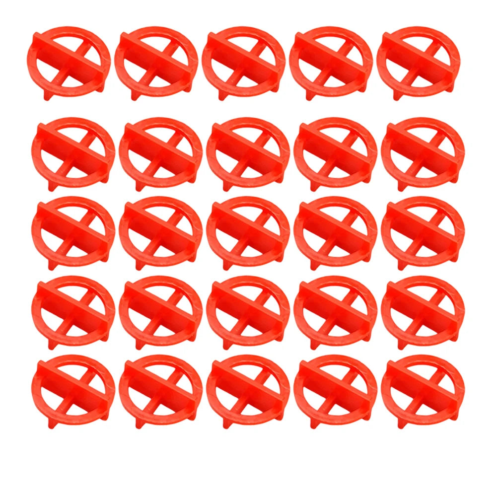 100Pcs Tile Leveling System Spacers Clips Wedge For Tiling Fixing Floor Wall Gap Wall Fixing Construction Tools