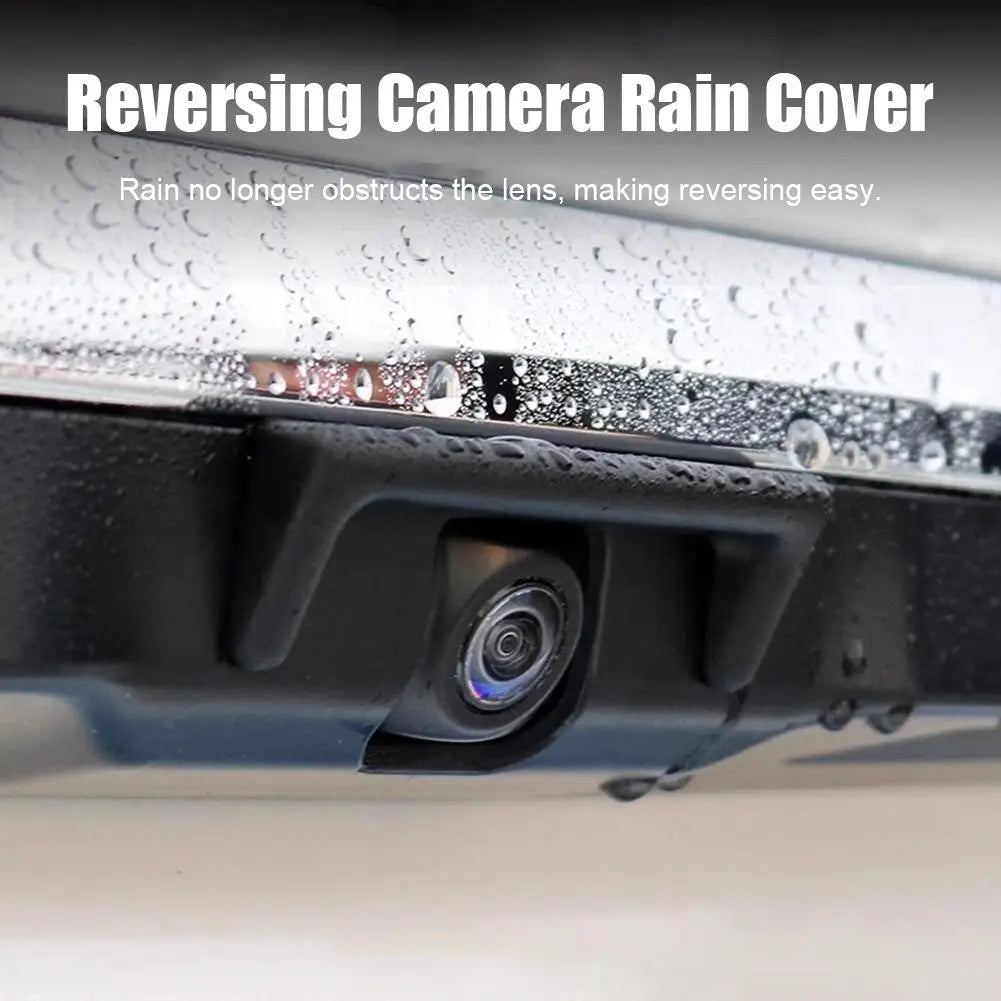 Car Rear View Camera Rain Anti-Fog Sun Visor Reverse Waterproof Cover Protective Universal Accessories Camera Guard Auto U6W7