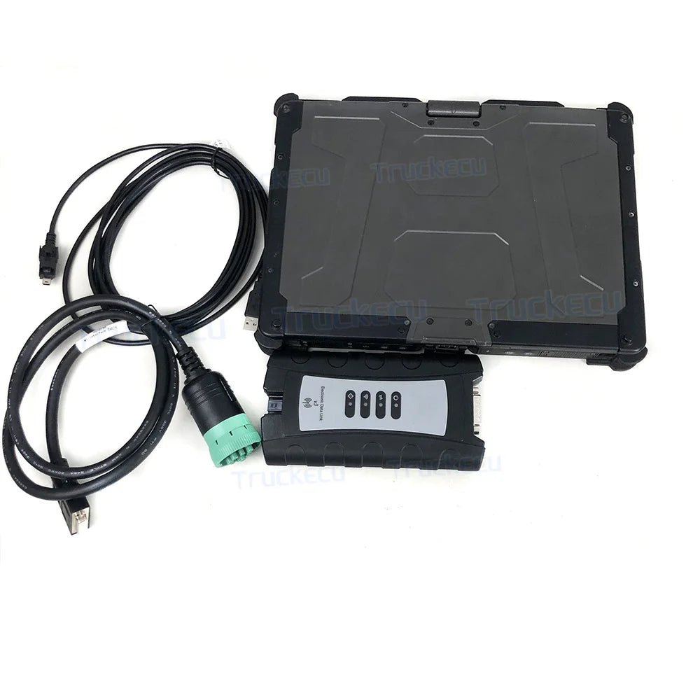 Getac V110 Laptop AG CF Agriculture Construction Electronic DataLink JD EDL V3 Service EDL V3 Wifi Diagnostic Tool Cable Advisor