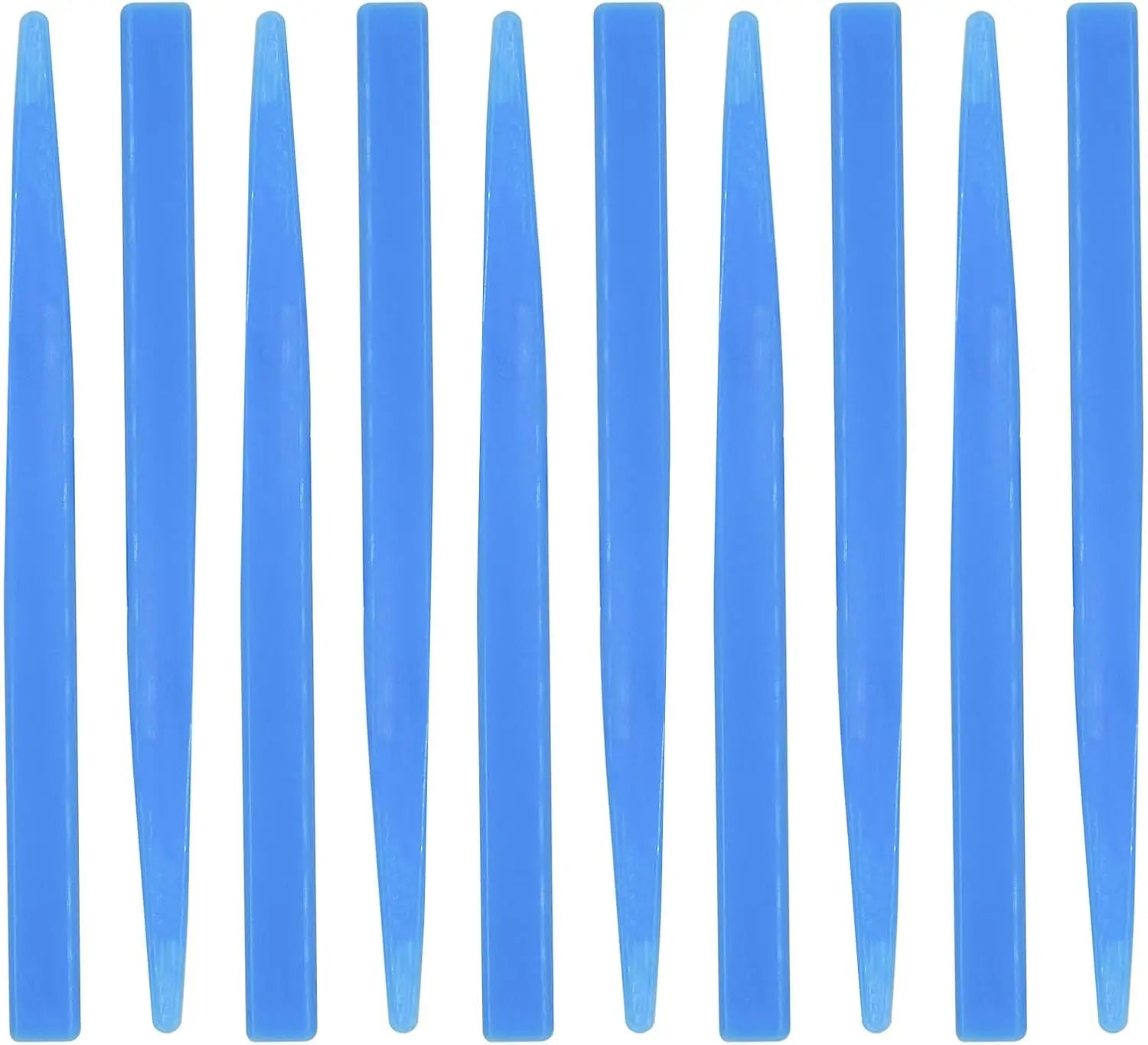 10 Pcs Dental Plastic Spatulas Mixing Spatula for Impression Material Alginate Plaster Mixing Tools Blue Dentistry Tools