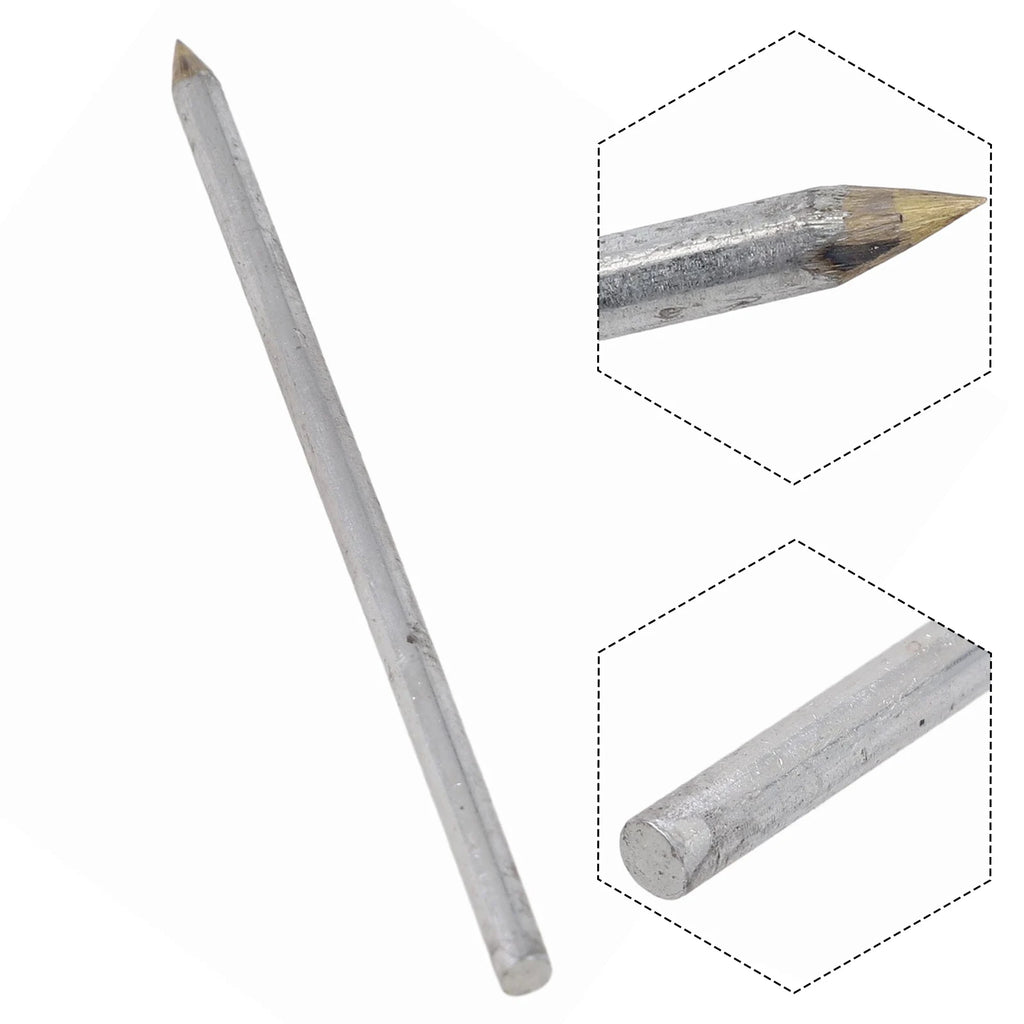 1Pcs Alloy Steel Carbide Scriber Glass Tile Cutter Hard Metal Lettering Pen Construction Ceramic Stainless Steel Marking Tool