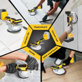 Tile Vibration Leveling Machine Portable Tiler Vibrator Tool 8 Adjustable Speed Suction Cup Digital Display for Dewalt 20V Max