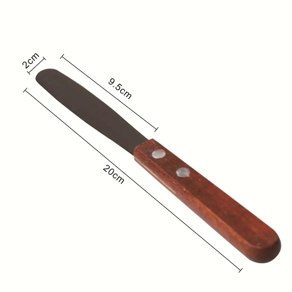 GULPOOE 1Pcs Dental Plaster Spatula Alginate Mixing Knife Plaster Spatula Dental Laboratory Gypsum Spatula Impression Tools
