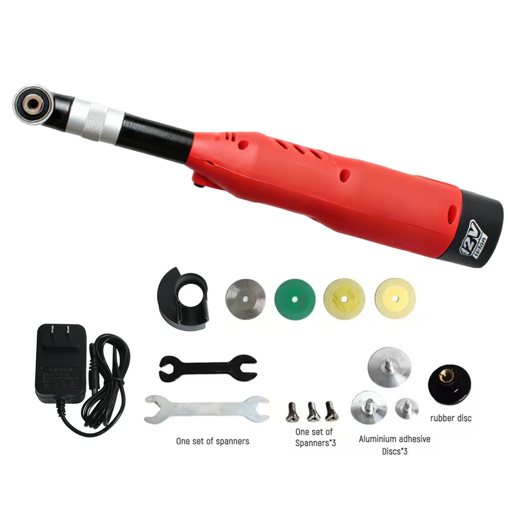Cordless Ceramic Tile Beauty Sewing Tool 80W 12V Electric Seam Cleaning Machine Electric Straight Grinder Sander Polisher Cutter