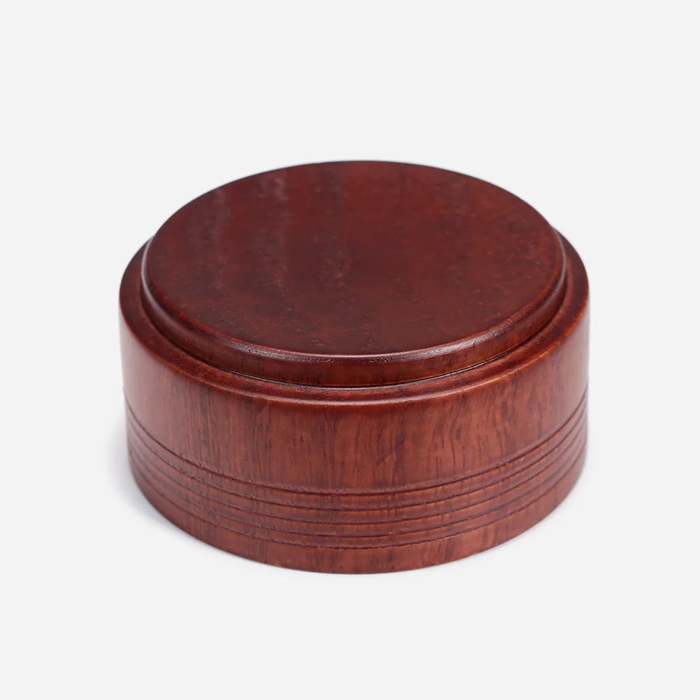 Wooden Shaving Bowl Portable Men Shave Supply Ergonomic Design Spacious Interior Durable Construction Shaving Tool