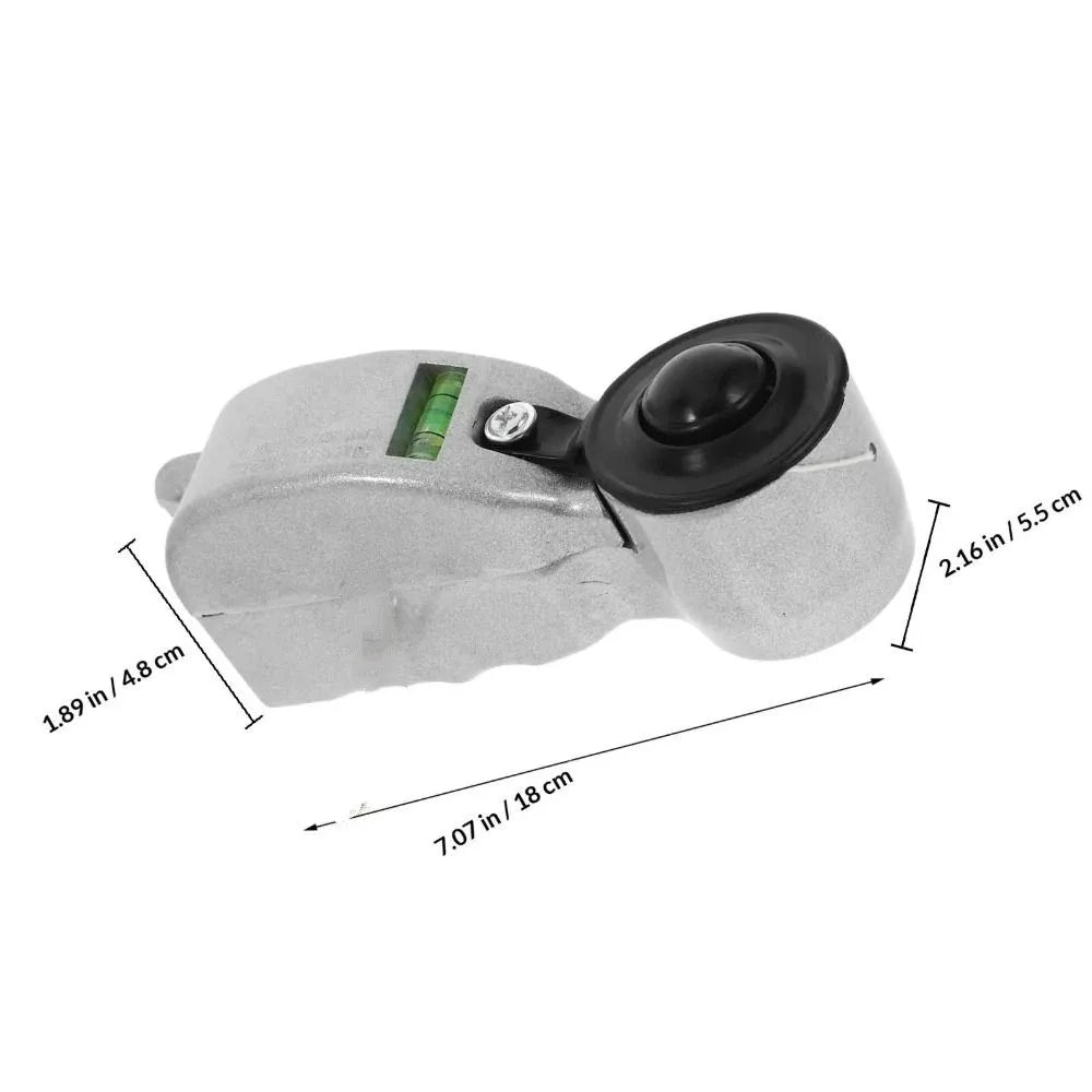 Aluminum Alloy Woodworking Ink Marker Hand Crank Design Premium Material Metal Marking Scribe Tool Sturdy Construction