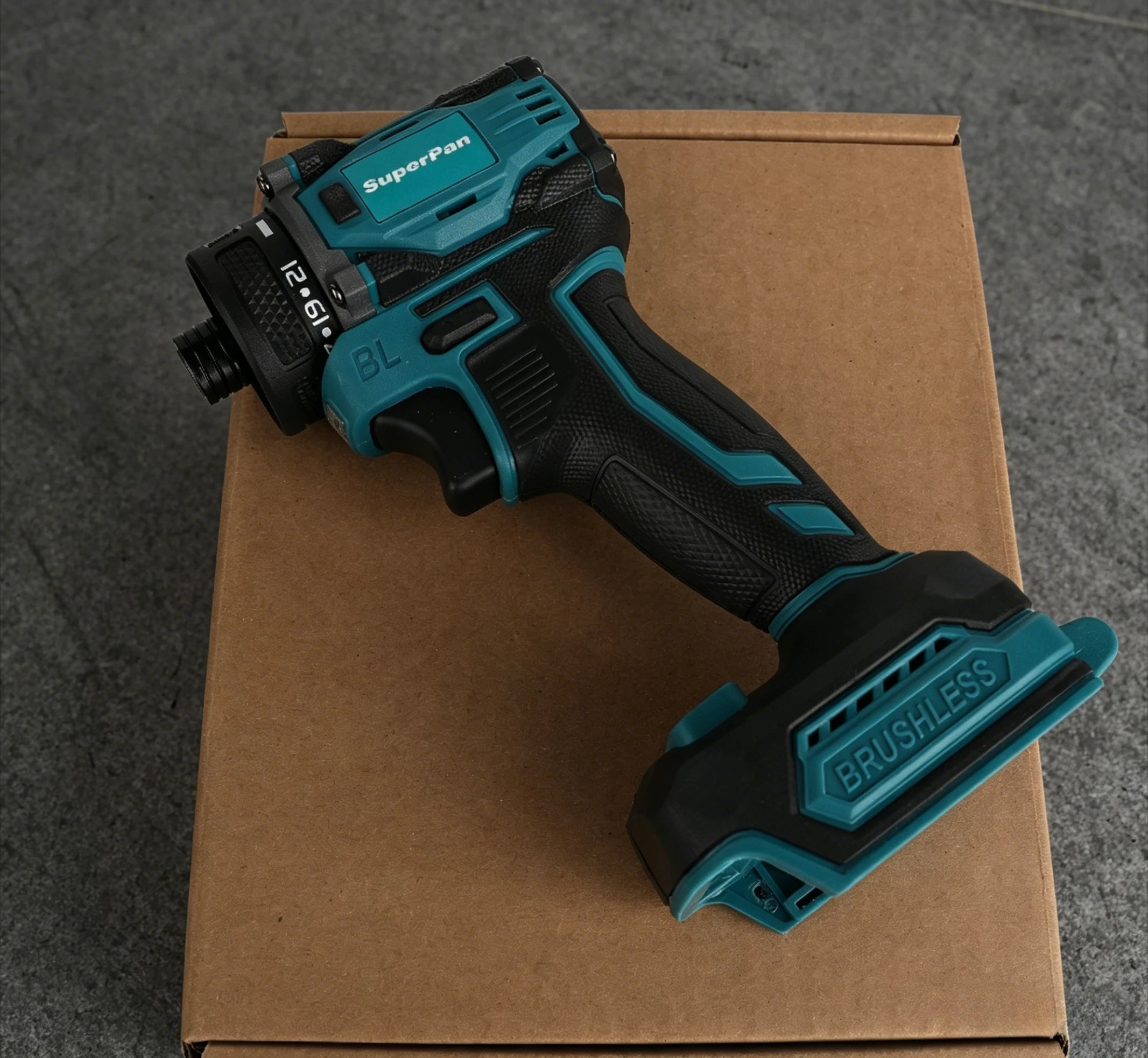 Heavy Duty 20V Impact Driver, 135Nm, for Construction, Scaffolding & Mechanical Assembly, Bare Tool，For makita Battery