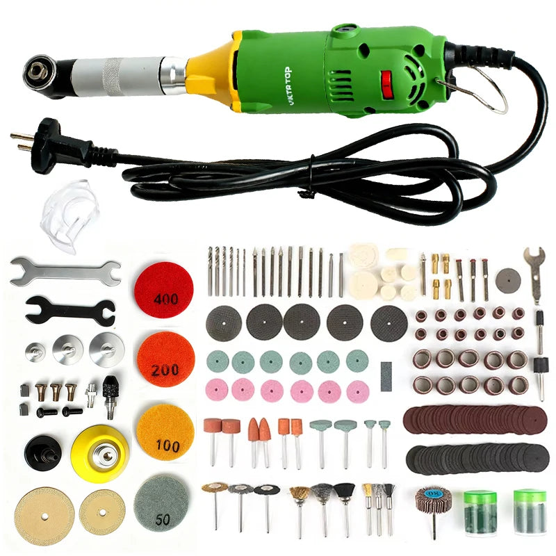 Electric Ceramic Tile Beauty Sewing Tool Electric Angle Grinder 6Speeds 90° Elbow Grout Cleaning Machine Grinder Sander Polisher