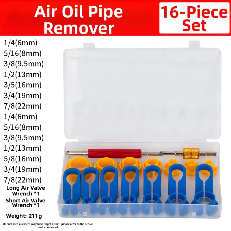 Automotive Fuel Line and Air Conditioning Disconnect Tool Set 7PCS with Precision Engineering and Construction