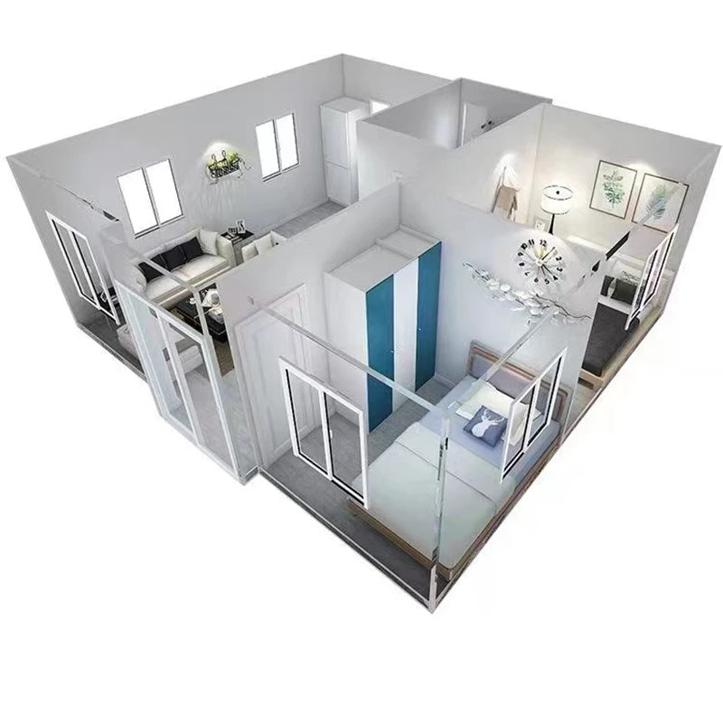 Customized Manufacturer Low Price Expandable Container Houses Prefabricadas Greenhouse