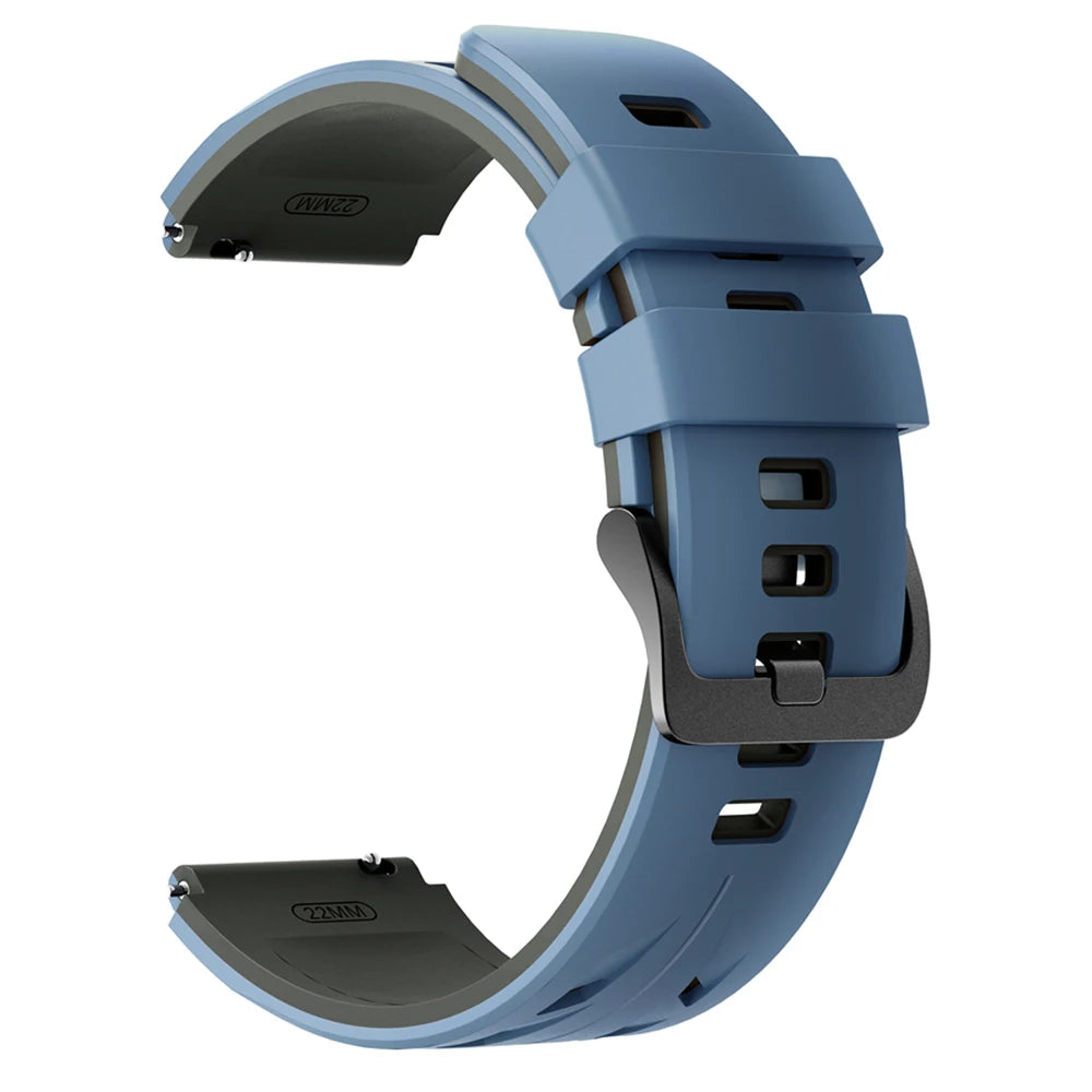 22mm Silicone Men Women Replace Watch Band For SUUNTO RACE 2 S/RUN /OCEAN/VERTICAL/5 PEAK/9 PEAK PRO DLC Bracelet Accessories