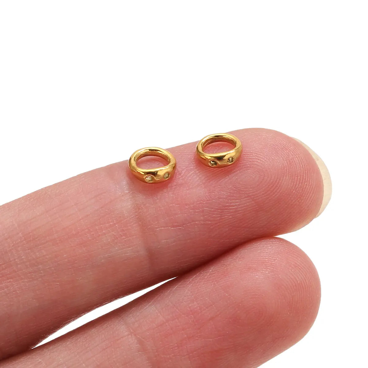 20pcs Stainless Steel Clasps End Connectors Hooks for Beading Supplies DIY Pearl Bracelet Necklace Jewelry Making Accessories