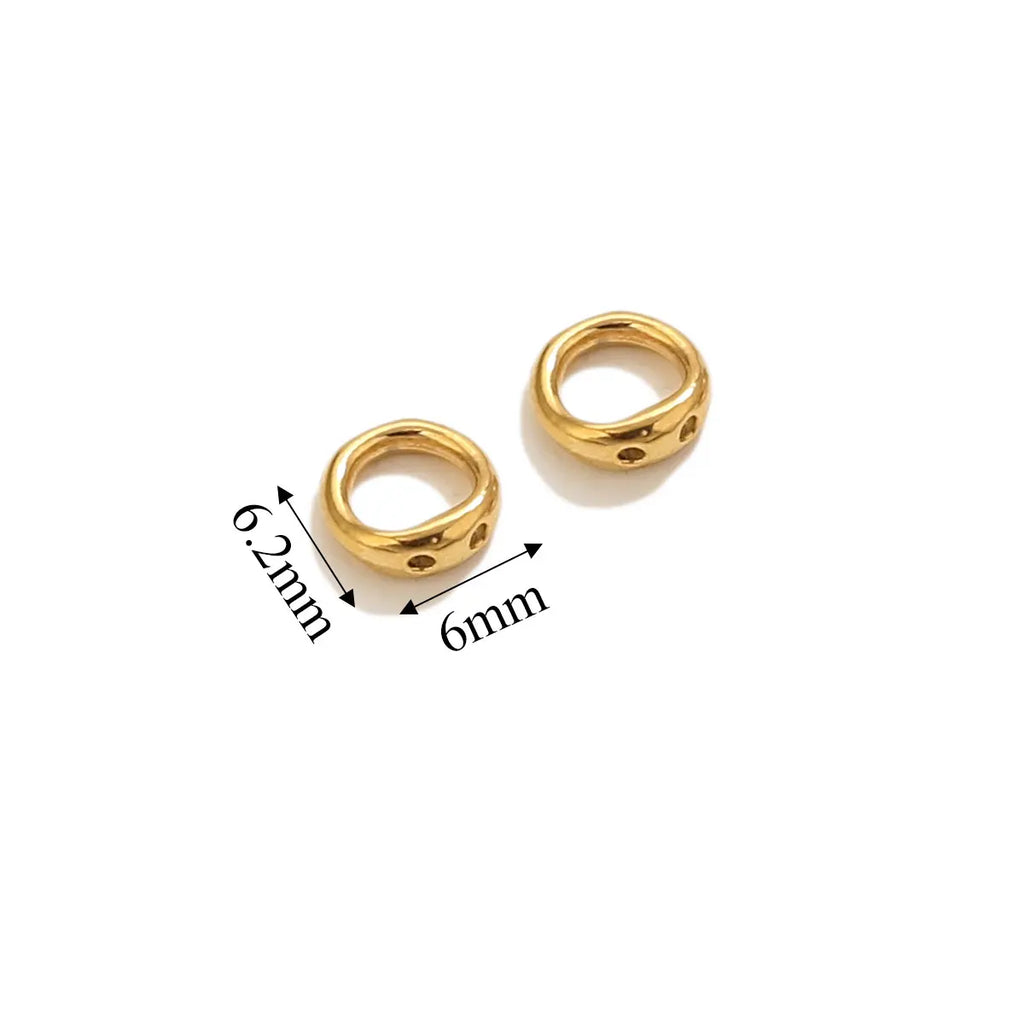 20pcs Stainless Steel Clasps End Connectors Hooks for Beading Supplies DIY Pearl Bracelet Necklace Jewelry Making Accessories
