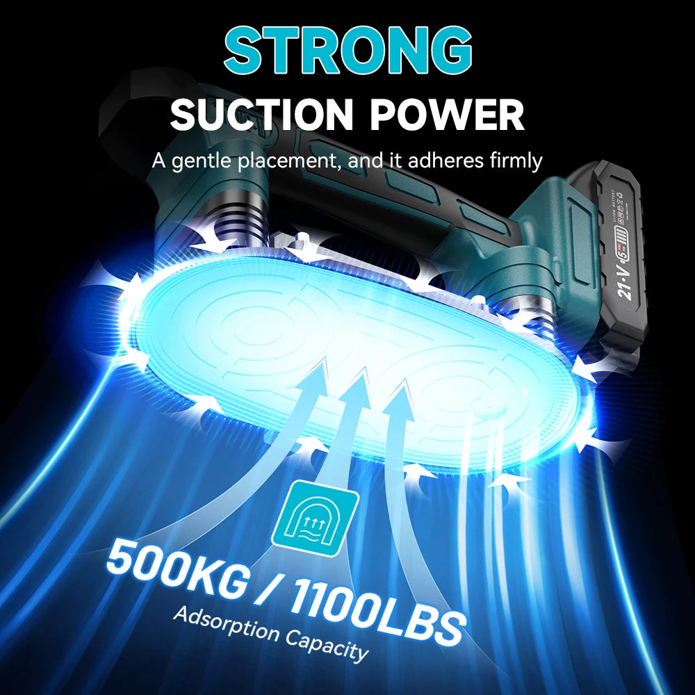 YEARTOP 9 Speed Tile Laying Machine Tile Vibration Leveling Machine Cordless Tiling Installation Power Tool for Makita Battery