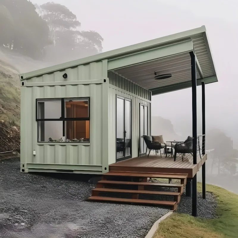 Container House 2 3 Bedrooms Luxury Mobile Living Villa Hotel 40FT 20FT Prefab Modular Expandable House