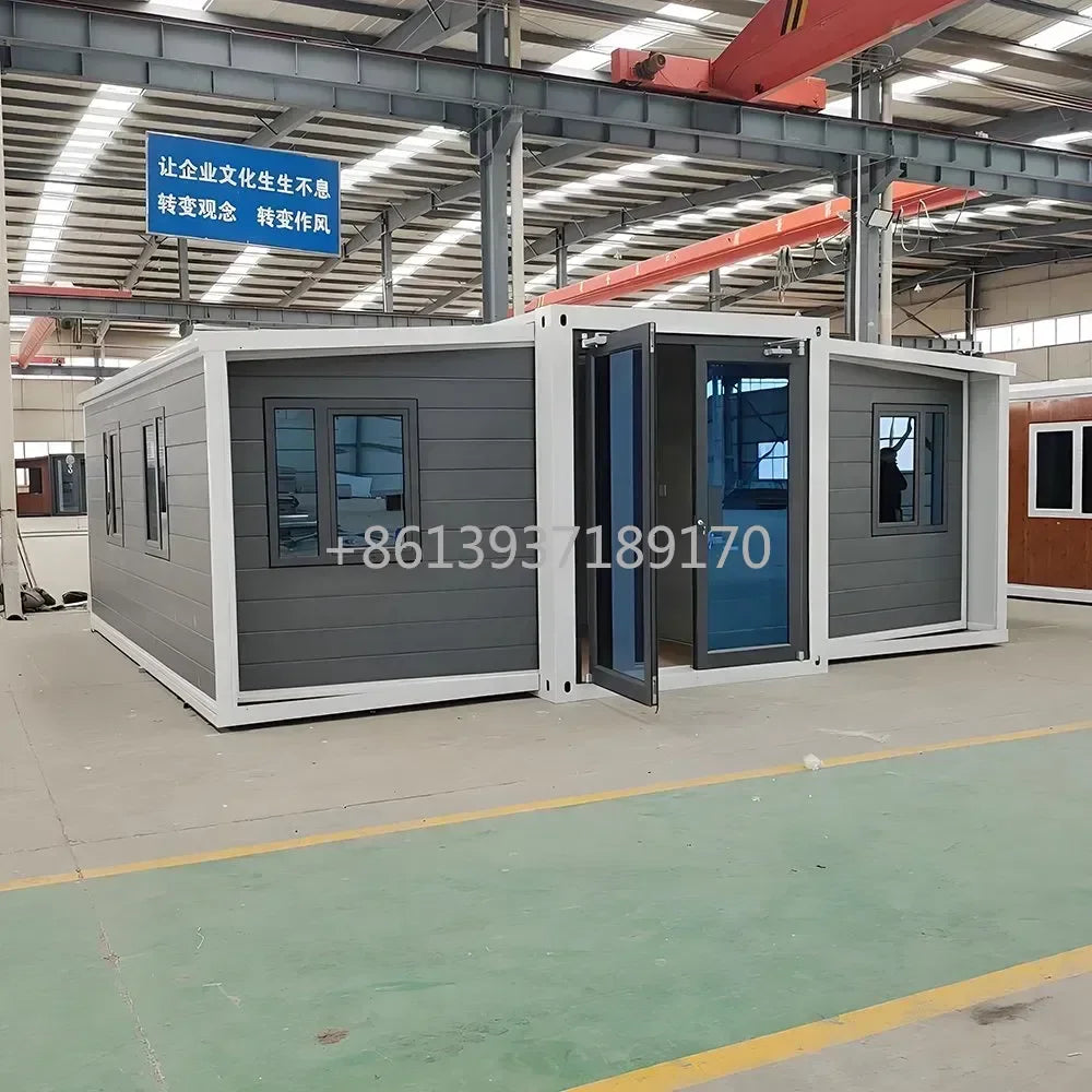 20FT Prefabricated Tiny House Luxury Prefab Expandable Container Mobile Homes with 3bedroom/Bathrooms and Modular Design