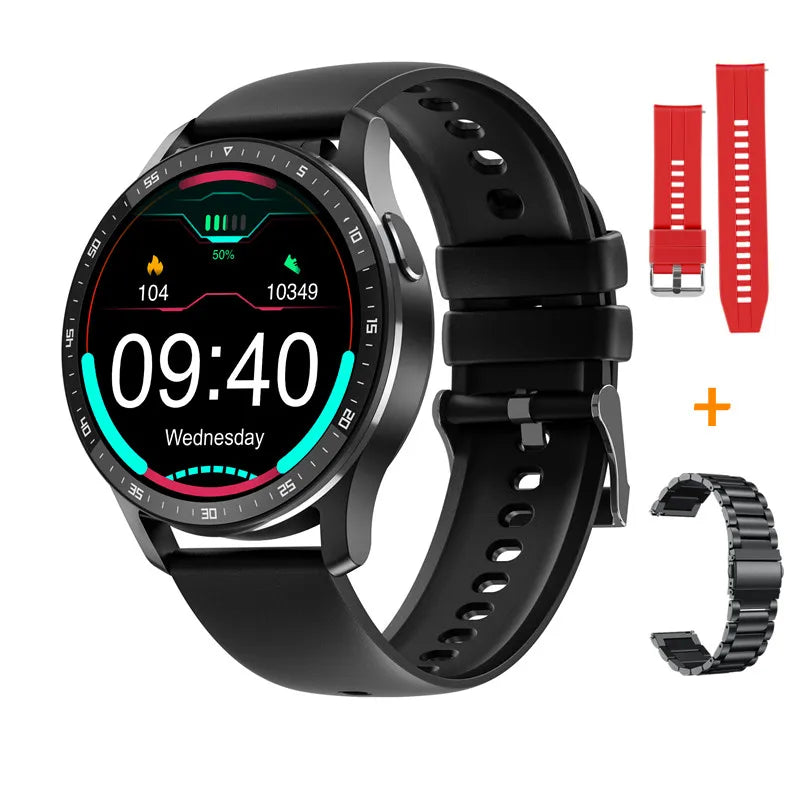 Original New Smart Watch TWS Bluetooth Headset 2 in 1 Men Sports Fitness Tracker IP67 Waterproof Women Heart Rate Health Monitor