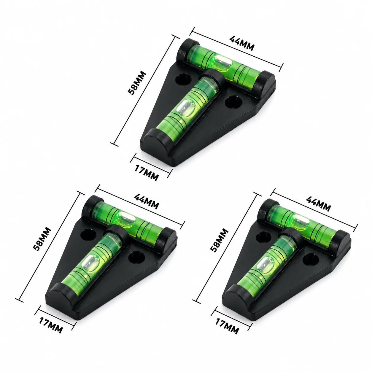 3/5/10PCS Spirit Level T Type Tile Leveling Tool Precision Measuring Accessory for Indoor Outdoor Construction Tile Laying Work