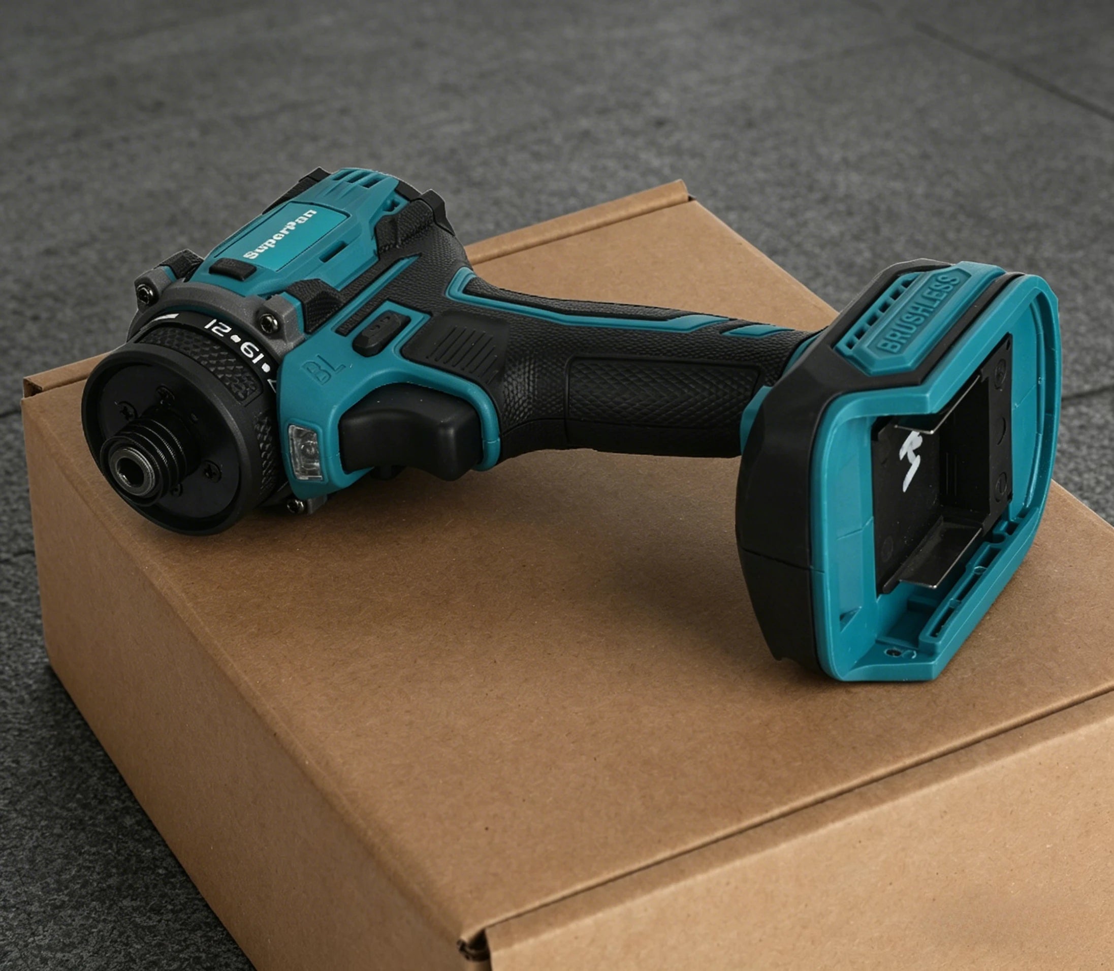 Heavy Duty 20V Impact Driver, 135Nm, for Construction, Scaffolding & Mechanical Assembly, Bare Tool，For makita Battery