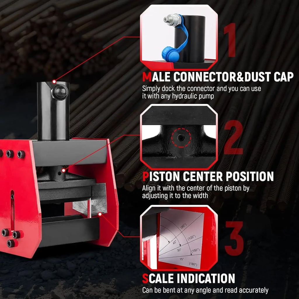 Hot Selling CB-200A 20T Hydraulic Copper Busbar Bender Construction Tool for 12mm Thickness Steel Busbar Bending