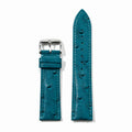 18/19/20/22/21mm Leather Watch Strap for huawei Watchband Ostrich pattern Flat-head universal men women Bracelet Wristband